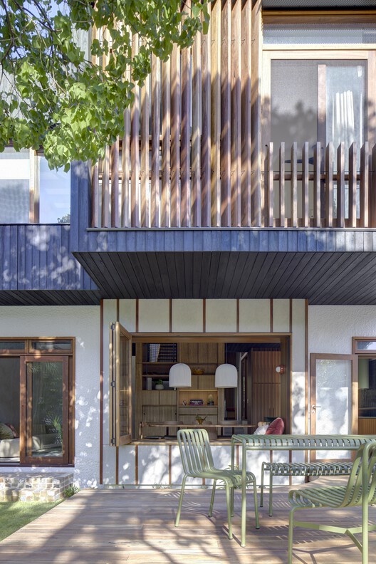 Waverley House / Sam Crawford Architects - Exterior Photography, Wood, Balcony, Deck