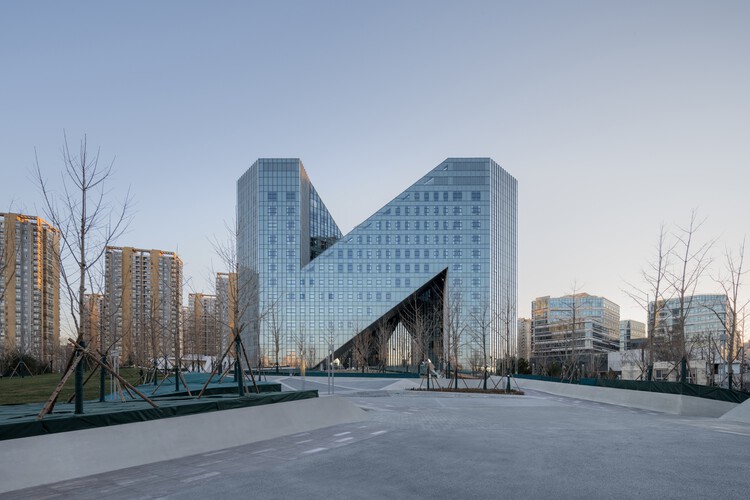 青核INNNG国际人才社区 / 朱小地工作室 + 北京市建筑设计研究院 - 建筑图, 玻璃