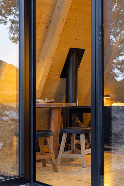 Mountain Shelters / Filipe Pina Mountain Shelters / Filipe Pina - Interior Photography, Wood, Chair