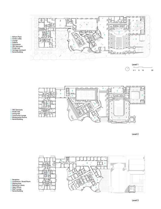 The Butterfly and First Baptist Church Complex / Revery Architecture - Image 44 of 53