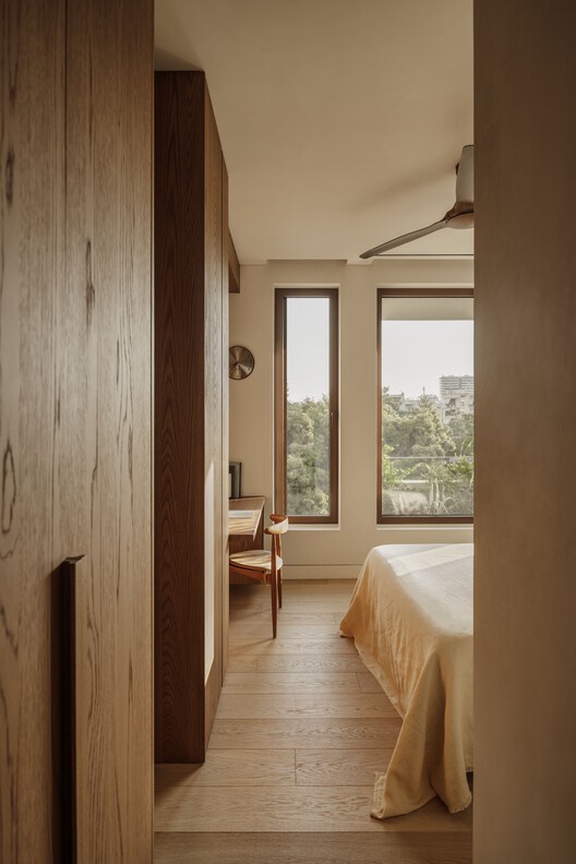 Lumen Residence / block722 - Interior Photography, Bedroom, Wood, Bed