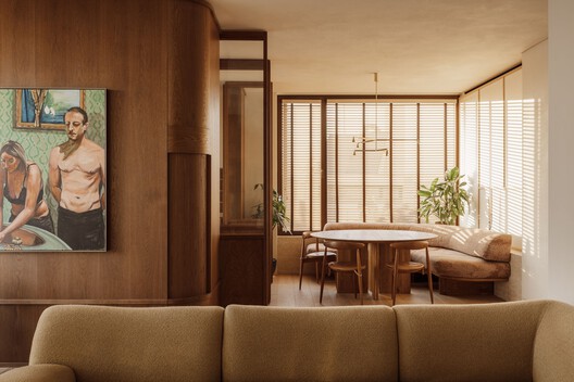 Lumen Residence / block722 - Interior Photography, Living Room, Wood, Table, Chair