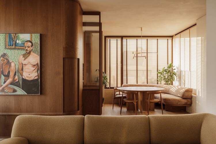 Residência Lumen / block722 - Fotografia de Interiores, Sala de Estar, Madeira, Mesa, Cadeira