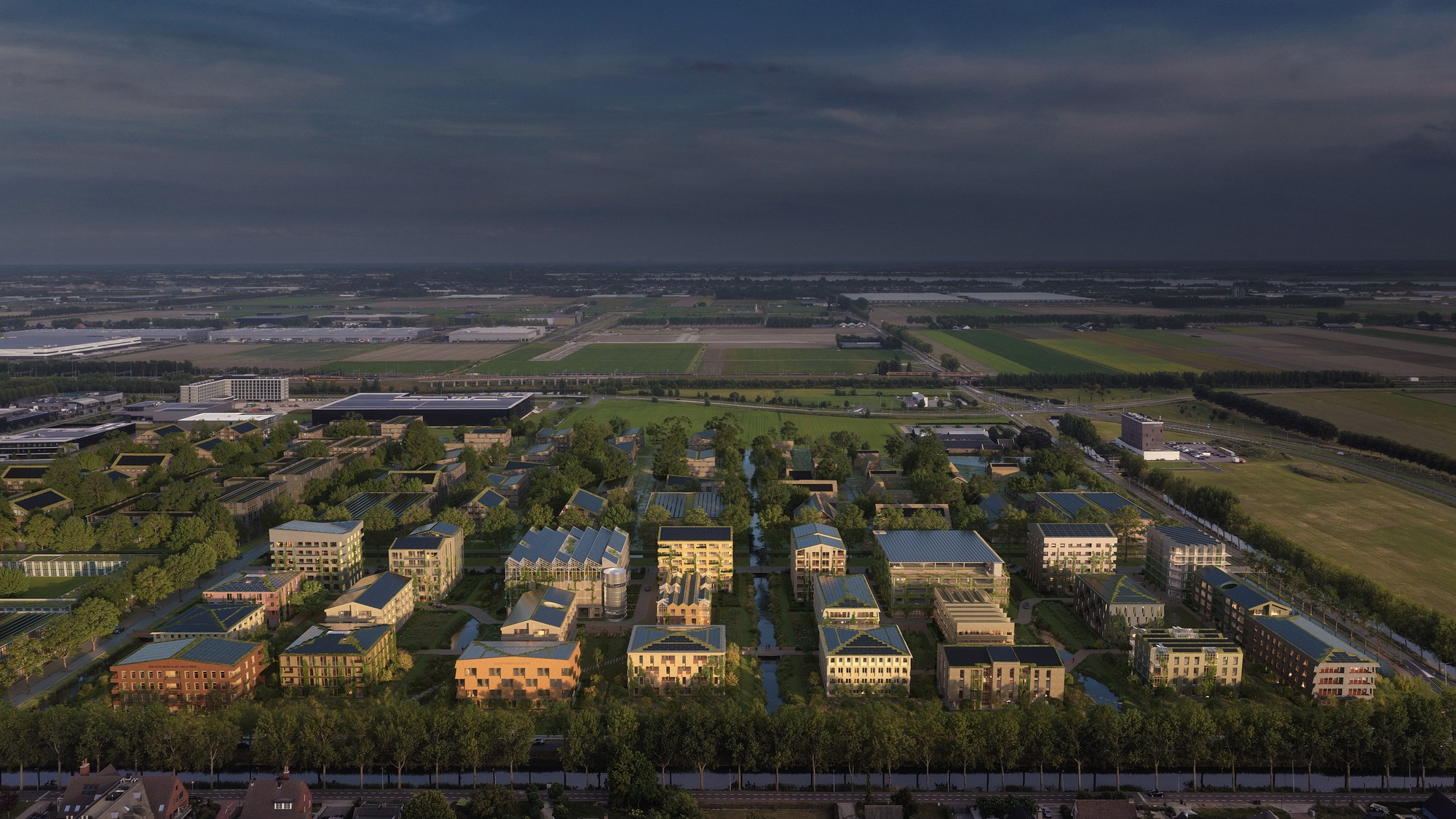 White Arkitekter Designs Bio-Based Timber Neighbourhood Proposal for Hoofddorp, Netherlands