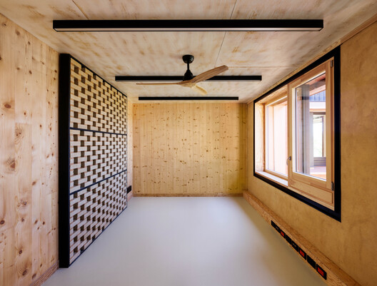 Maison du Département des solidarités / ABF - LAB - Interior Photography, Wood
