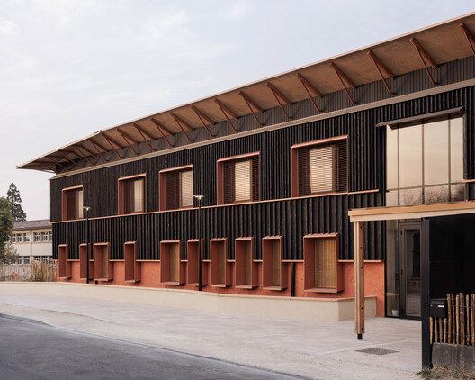 Maison du Département des solidarités / ABF - LAB - Exterior Photography, Wood