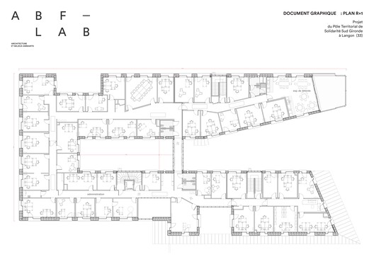 Maison du Département des solidarités / ABF - LAB - Image 14 of 15
