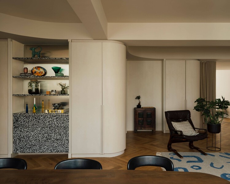 Apartamento Estrela - Lucky Star / Spacegram - Fotografia de Interiores, Madeira, Prateleira, Iluminação