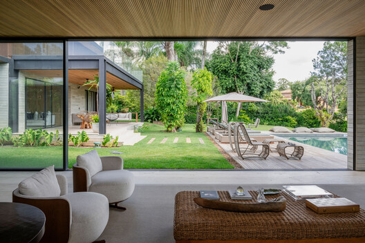 Allegria House / Sala 03 Arquitetura Allegria House / Sala 03 Arquitetura - Interior Photography, Living Room, Garden, Courtyard, Patio