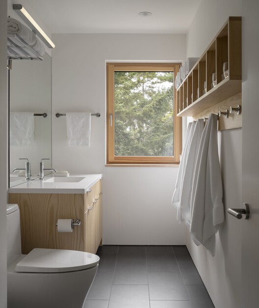 The Roost Residence / OPAL - Interior Photography, Bathroom, Sink, Wood, Lighting, Countertop, Toilet