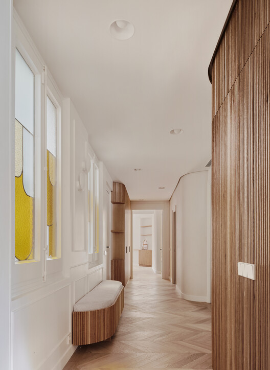 Apartamento Largo / MIEL Arquitectos - fotografía de interiores, madera