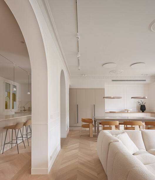 Long Flat / MIEL Arquitectos Long Flat / MIEL Arquitectos - Fotografía interior, Madera, Sillas