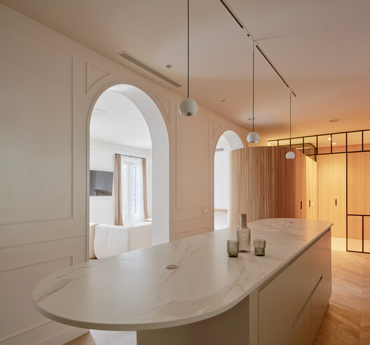 Long Flat / MIEL Arquitectos Long Flat / MIEL Arquitectos - Fotografía interior, Madera, Encimera