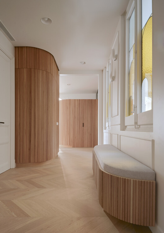 Long Flat / MIEL Arquitectos Long Flat / MIEL Arquitectos - Fotografía interior, Madera, Iluminación