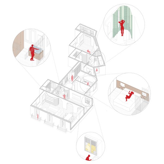 Long Flat / MIEL Arquitectos Long Flat / MIEL Arquitectos - Imagen 25 de 26