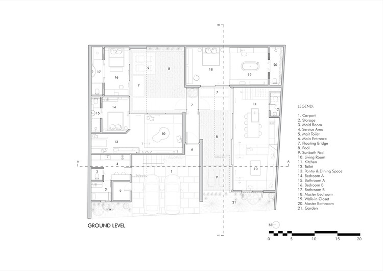 Villa 3+2+1 / K-Thengono Design Studio - Imagen 26 / 30