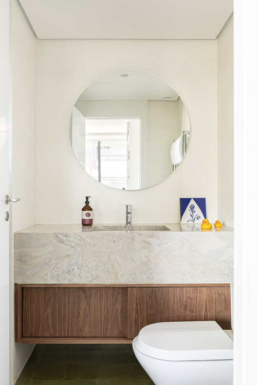 Apartamento Floresta / Balaio Arquitetura Apartamento Floresta / Balaio Arquitetura - Fotografia de Interiores, Banheiro, Pia