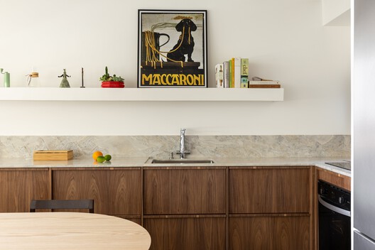 Apartamento Floresta / Balaio Arquitetura Apartamento Floresta / Balaio Arquitetura - Fotografia de Interiores, Cozinha, Madeira, Bancada