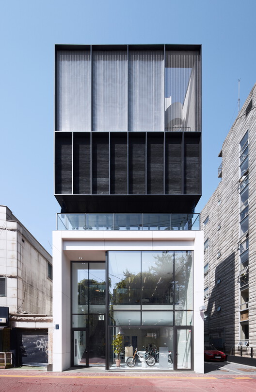 Triplet Code Sinsa Neighborhood Facility / L'EAU design - Exterior Photography, Commercial Architecture