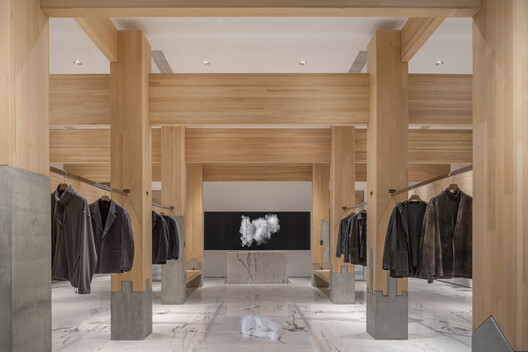 禅之柱，单农太原万象城店 / 罗宇杰工作室 LUOstudio - 室内图, 壁橱