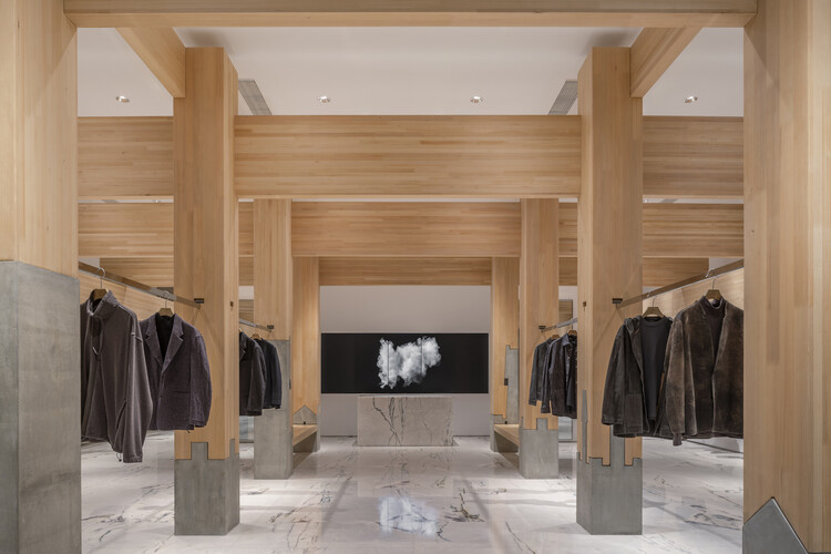 禅之柱，单农太原万象城店 / 罗宇杰工作室 LUOstudio - 室内图, 壁橱