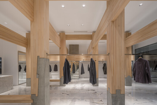 禅之柱，单农太原万象城店 / 罗宇杰工作室 LUOstudio - 室内图, 壁橱