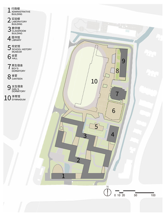 Library of the High School Affiliated to Nanjing Normal University, Xiaozhuang Campus / Atelier FCJZ Library of the High School Affiliated to Nanjing Normal University, Xiaozhuang Campus / Atelier FCJZ - Image 24 of 39