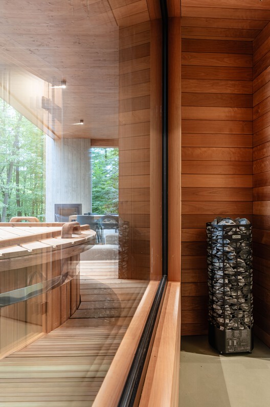 Monolith Lodge / Pyxis Nautica + Hello Wood - Image 12 of 25