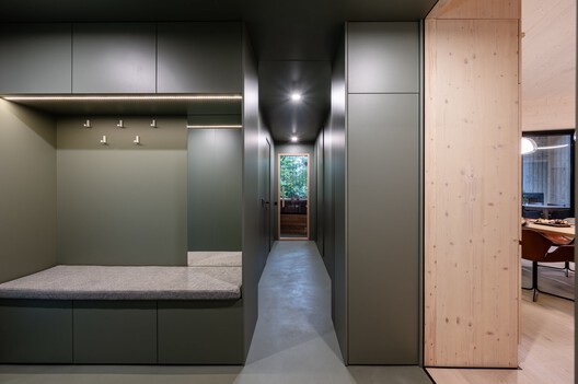 Monolith Lodge / Pyxis Nautica + Hello Wood - Interior Photography, Wood, Glass