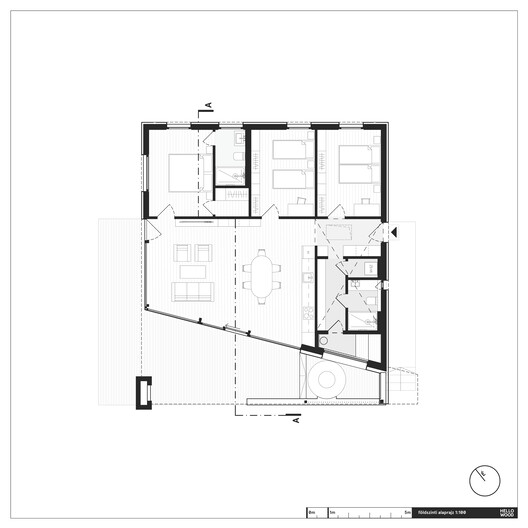 Monolith Lodge / Pyxis Nautica + Hello Wood - Image 24 of 25