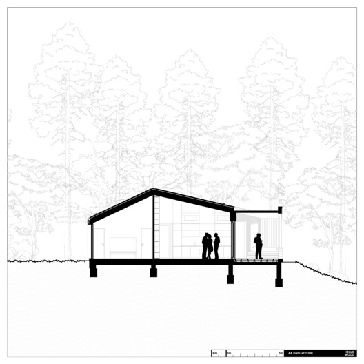 Monolith Lodge / Pyxis Nautica + Hello Wood - Image 25 of 25