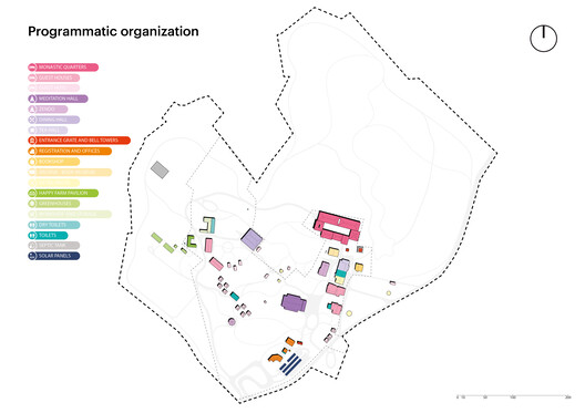 MVRDV Receives Approval for Plum Village Buddhist Monastery Renovations in France MVRDV Receives Approval for Plum Village Buddhist Monastery Renovations in France - Image 47 of 50