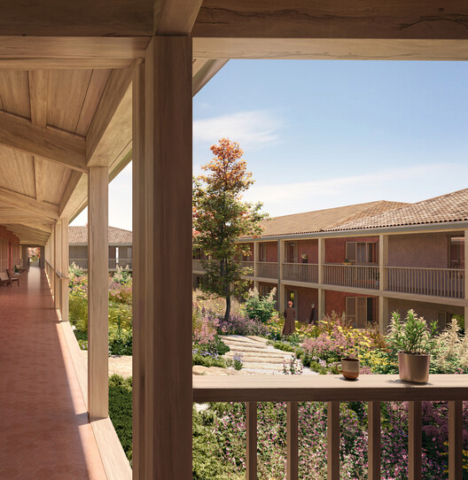 MVRDV Receives Approval for Plum Village Buddhist Monastery Renovations in France MVRDV Receives Approval for Plum Village Buddhist Monastery Renovations in France - Image 16 of 50