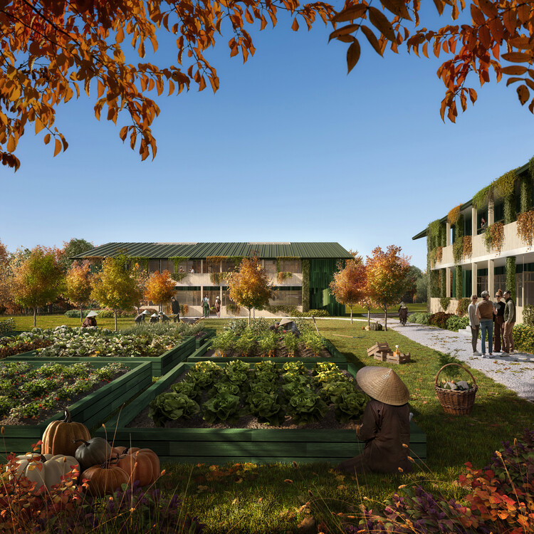 MVRDV Receives Approval for Plum Village Buddhist Monastery Renovations in France - Featured Image