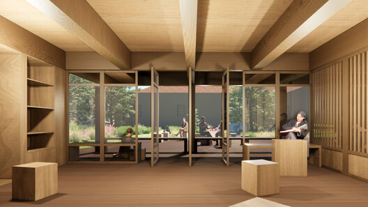 MVRDV Receives Approval for Plum Village Buddhist Monastery Renovations in France MVRDV Receives Approval for Plum Village Buddhist Monastery Renovations in France - Image 7 of 50