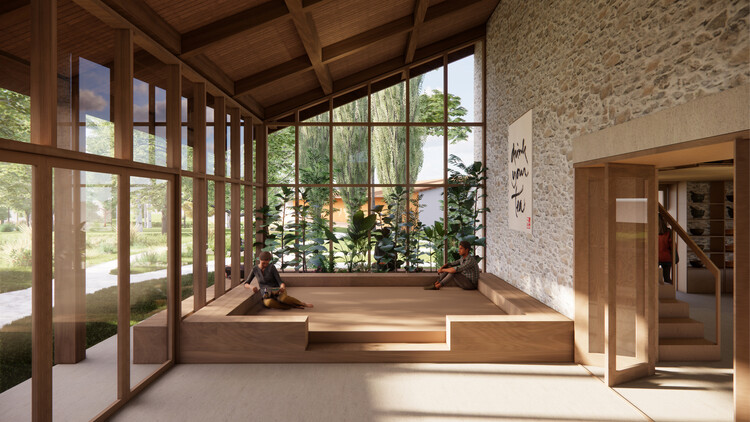 MVRDV Receives Approval for Plum Village Buddhist Monastery Renovations in France - Image 32 of 50