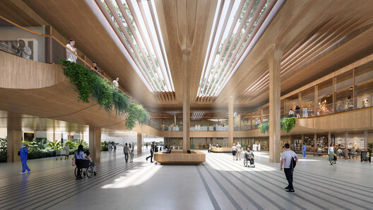 RINA-Led Team With Zaha Hadid Architects Wins Malpensa Hospital Competition in Italy RINA-Led Team With Zaha Hadid Architects Wins Malpensa Hospital Competition in Italy - Image 6 of 6