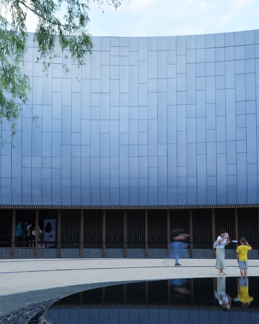 Zhouzhuang Theater Façade Renovation / CAALADI + Practice on Earth - Exterior Photography