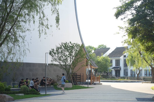 Zhouzhuang Theater Façade Renovation / CAALADI + Practice on Earth - Exterior Photography