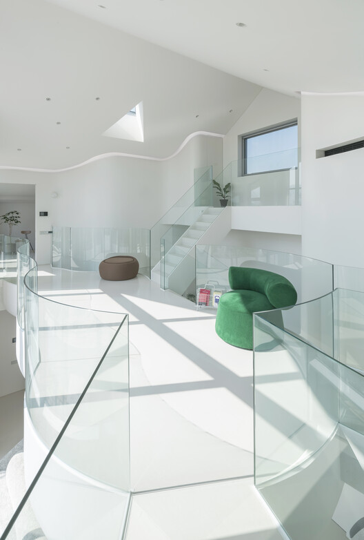 HO-UN House / IROJE KHM Architects - Interior Photography, Lighting, Stairs, Glass