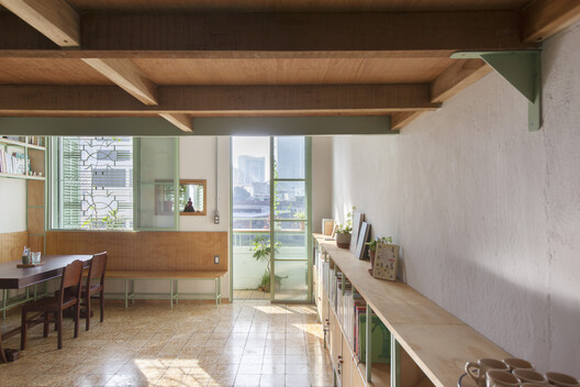Tempo Nexus Library / k59 atelier - Interior Photography, Kitchen, Wood, Table, Chair