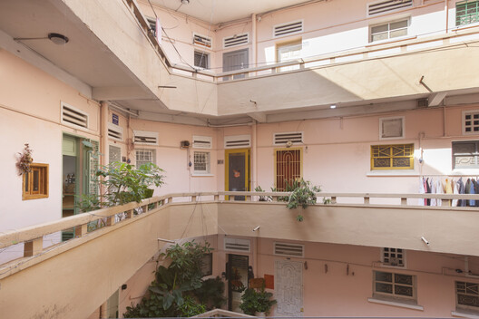 Tempo Nexus Library / k59 atelier - Interior Photography, Balcony, Courtyard