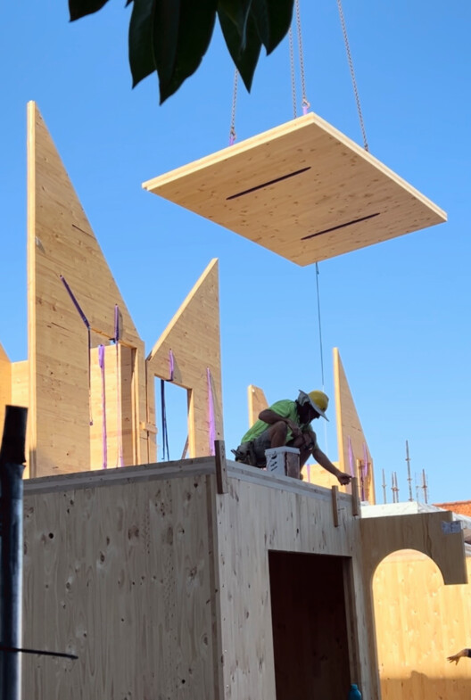 Rose Terraces / Luigi Rosselli Architects - Exterior Photography, Wood