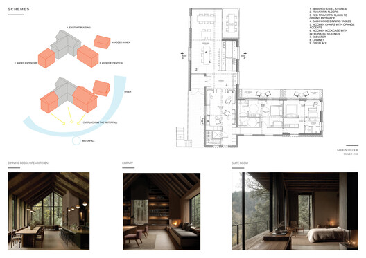 Howard Waterfall Retreat Competition: Buildner’s Winners Explore Multigenerational Living and Topography - Image 25 of 41