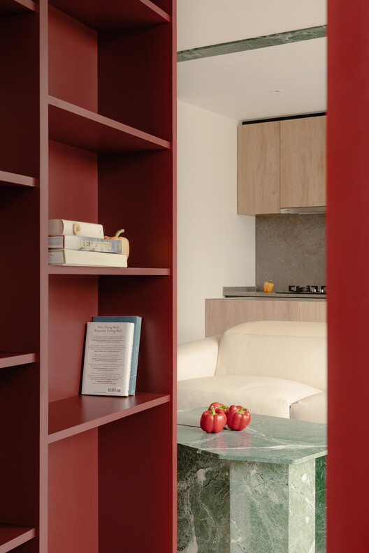 Ki Residence / Studio Sanshou - Interior Photography, Wood, Shelving, Lighting