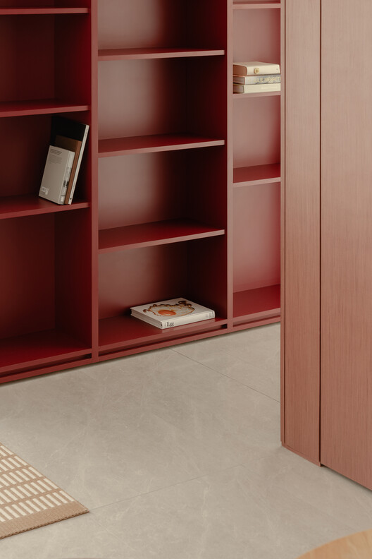 Ki Residence / Studio Sanshou - Interior Photography, Closet, Shelving, Wood