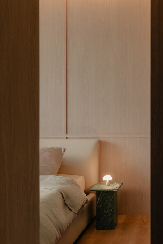 Ki Residence / Studio Sanshou - Interior Photography, Bedroom, Wood, Bed