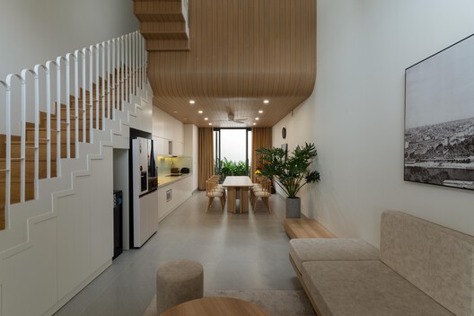 Nam House / 90odesign - Interior Photography, Wood, Lighting, Stairs, Chair