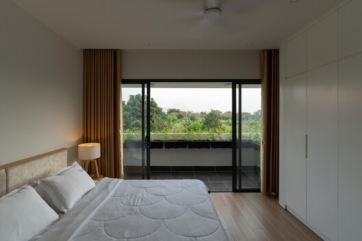 Nam House / 90odesign - Interior Photography, Bedroom, Bed