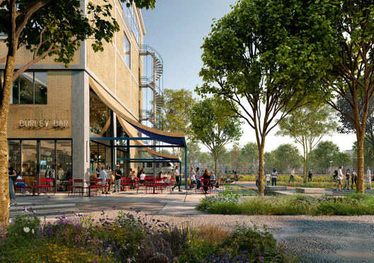 Studioninedots Transforms a Former Tobacco Factory into a Mixed-Use Urban Complex in Groningen, Netherlands Studioninedots Transforms a Former Tobacco Factory into a Mixed-Use Urban Complex in Groningen, Netherlands - Image 4 of 16